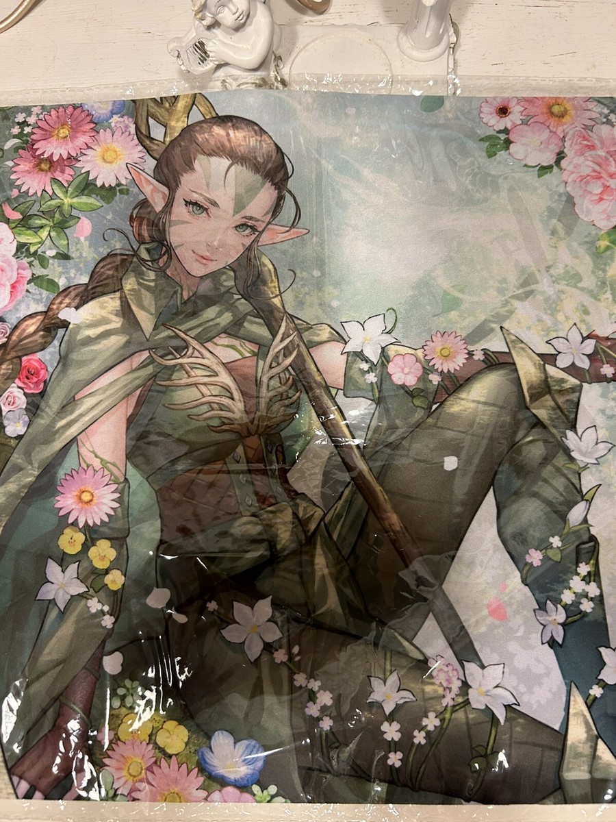 MTG Nissa, Resurgent Animist Playmat & Sleeve set New Sealed