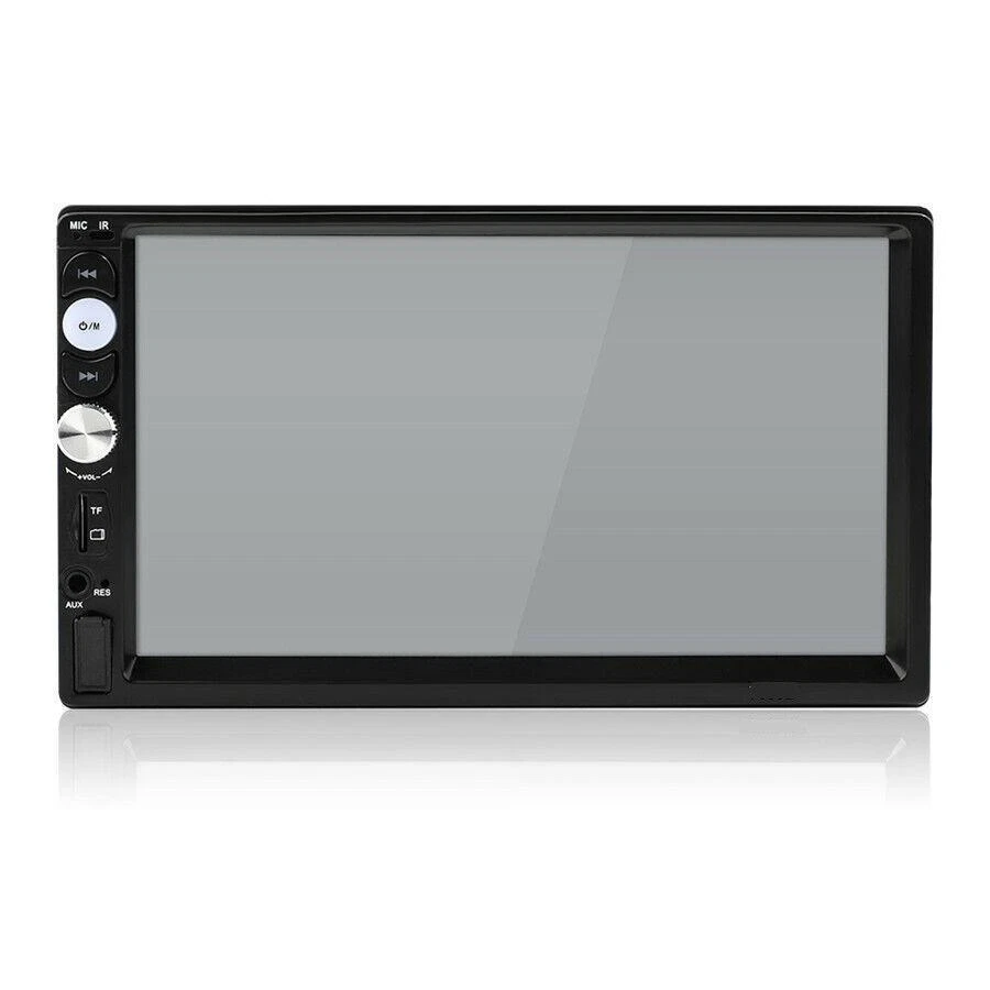 Reproductor de MP5 de radio para automóvil de 7 pulgadas 2 pulgadas Bluetooth/FM/USB/RCA salida de video con cámara de 12 LED Foto 4 de 4