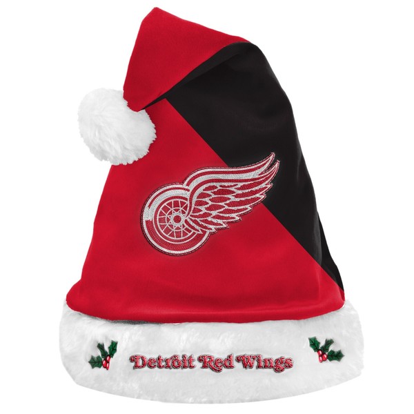 Nhl Detroit Red Wings Santa Claus Hat MüTze Weihnachtsmann Christmas Nikolaus-image