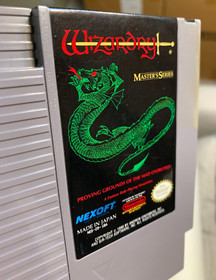 Wizardry: Proving Grounds of the Mad Overlord Nintendo Nes Game + manual insert