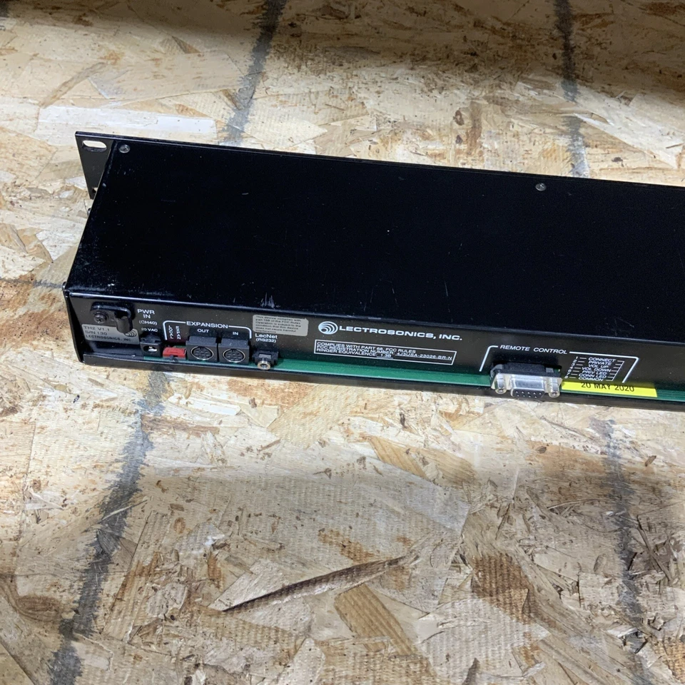 LECTROSONICS TH2 Digital Telephone Hybrid Teleconferencing Sound System. - Image 4 of 4