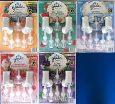 GLADE SCENTED OIL REFILLS COTTON, STRAWBERRY, CITRUS,WATERMELON CHOSE ONE PACK