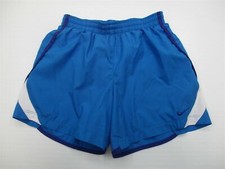 NIKE Youth Girl's Size M Active Inner Brief Blue Drawstring Shorts