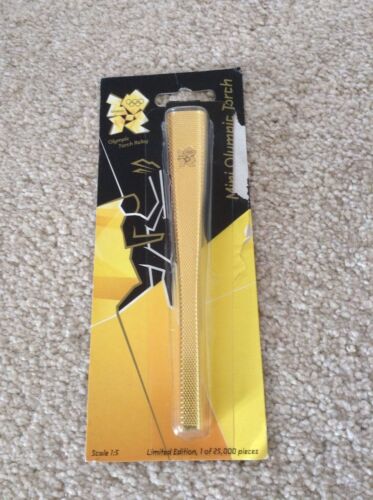 2012 Olympic Games London LONDON 2012 Mini Torch (1st Ltd Edition) SCALE 1:5  - Picture 1 of 9