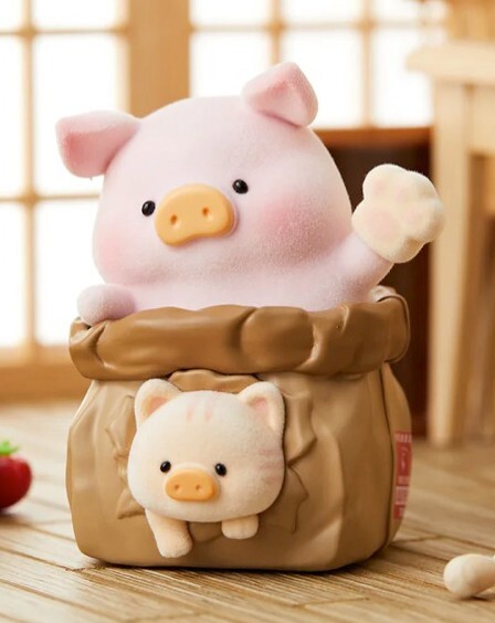 新品未開封 Lulu the piggy catur day CATURDAY LuLu The Piggy PAPER BAG *USA ONLY TOYZEROPLUS Art