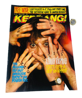 Magazine Kerrang Mag May 6th 1989 No. 237 Collectable Vintage ra