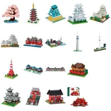 Kawada Nanoblock Deluxe Edition Japanese Landmarks Collection Fr Japan