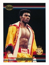 1991 JULIAN JACKSON HOF ROOKIE Boxing Card RINGLORDS #22 Vintage RC Virgin Islan