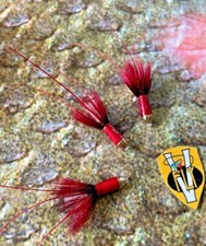 3 V Fly 1/2 Inch Icelandic Conehead Zelda Francis Salmon Tube Flies & Trebles
