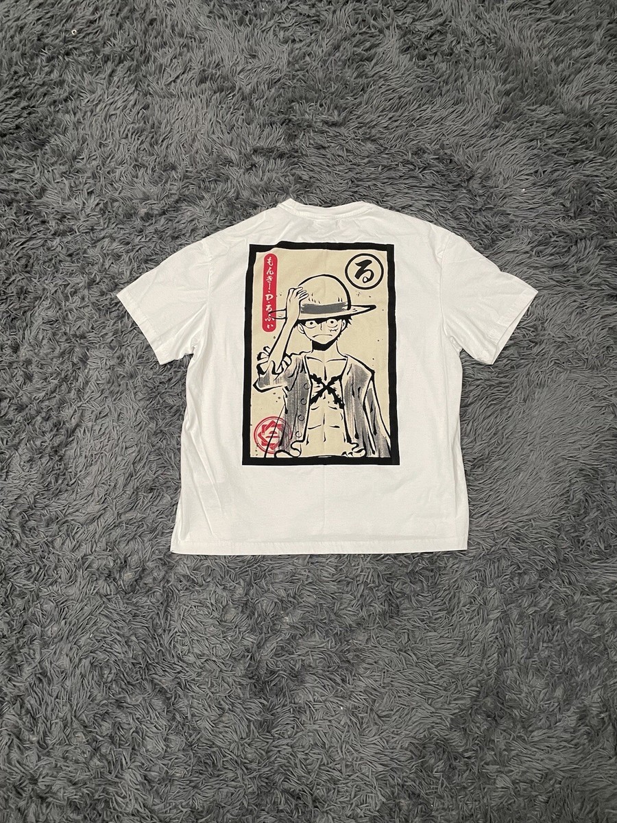 Bershka One Piece Luffy Shirt | eBay