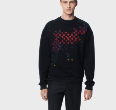 Louis Vuitton embroidered sweatshirt size L | eBay