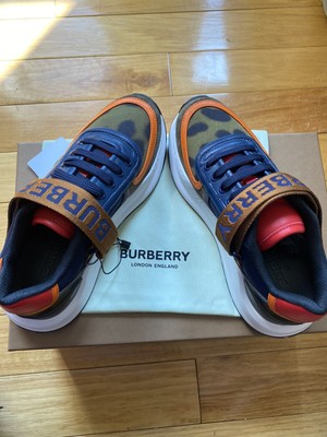 burberry leopard sneakers
