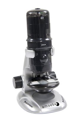 Celestron Amoeba Dual-Purpose Digitalmikroskop grau #44326 (UK Lagerbestand) Brandneu in Verpackung