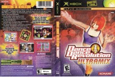 XBox Replacement Artwork ONLY for DANCE DANCE REVOLUTION Ultramix