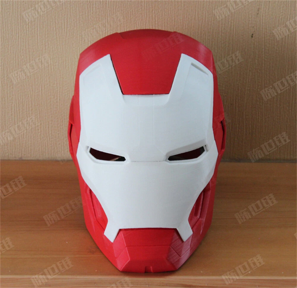 Iron Man MK3 MK5 MK6 MK42 Helmet 1:1 Wearable 3D Printing Mask ... s l1200
