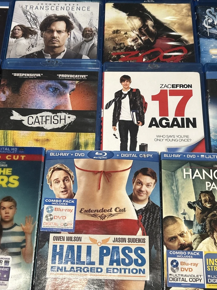 Blu-ray Sci Fi Fantasy Comedy Action Lot - Kong Ghostbusters 300 Heat 17 Again Foto 4 de 4