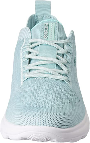 Geox D SPHERICA A KNITTED TEXT. Sportliche Schnürschuhe Sneaker Halbschuhe Damen - Picture 24 of 27