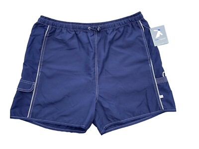 Tek Gear Women's Blue Athletic Bungee Drawstring Cargo Pocket Shorts New  Swim L | eBay