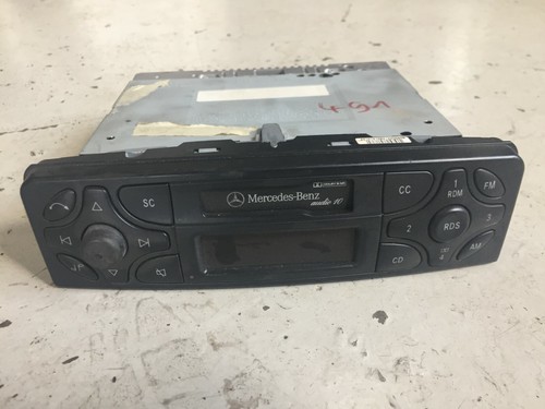 Becker Q01 BE 6011 car radio with cassette player. OEM Mercedes C-class ...