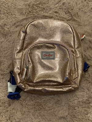 pink glitter mini backpack