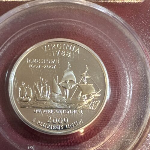 2000 S Set Of Silver PR69 DCAM quarters - Picture 8 of 17