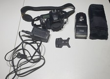 Nikon D80 Camera Body with Speedlight SB-80dx, Charger in Soft Case. NO Battery 