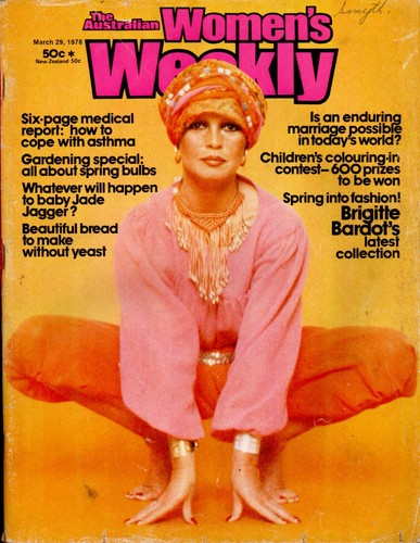 Australian Women's Weekly mag - March 29, 1978 - Brigitte Bardot + Jade ...