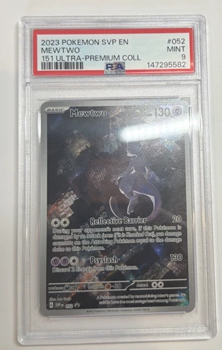 New ListingPokemon Mewtwo 151 Ultra-Premium Collection #052 SVP en Promo 2023 PSA 9
