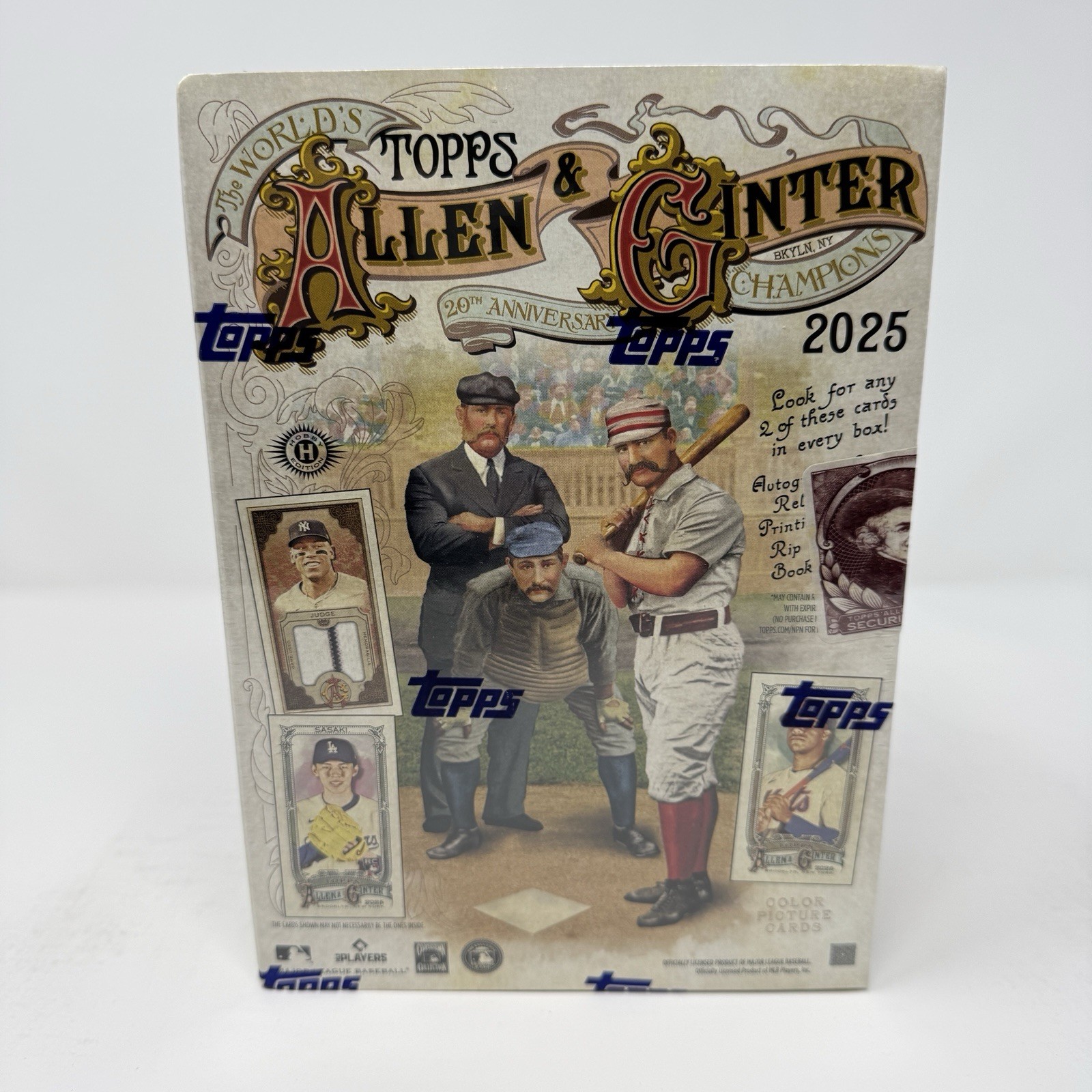 2025 Topps Allen & Ginter Baseball Hobby Box Sealed - Ships Fast!