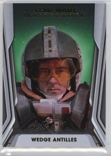 2021 Topps Star Wars Masterwork Green 5/99 Wedge Antilles #98 1k4e