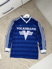 Vintage 80s Adidas Made In West Germany Men’s Long Sleeve Jersey Shirt Size M