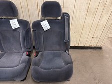 01 Silverado 1500 2500 Pair Of Front Seats Power Grey Cloth Clean