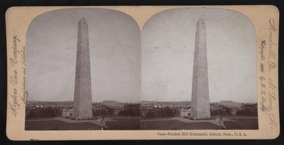 Photo:Bunker Hill Monument, Boston, Mass., U. S. A.