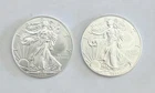 2014 American Silver Eagle 1 OZ. X 2 /.999 Fine Silver BU Uncirculated