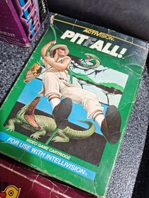 Mattel Intellivision II 2 Console TESTED WORKING Bundle With Great Games and Box