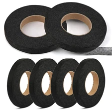6 Pcs Double-Sided Adhesive Fabric Tape Iron on Hem Tape Fusing Hemming No Sew