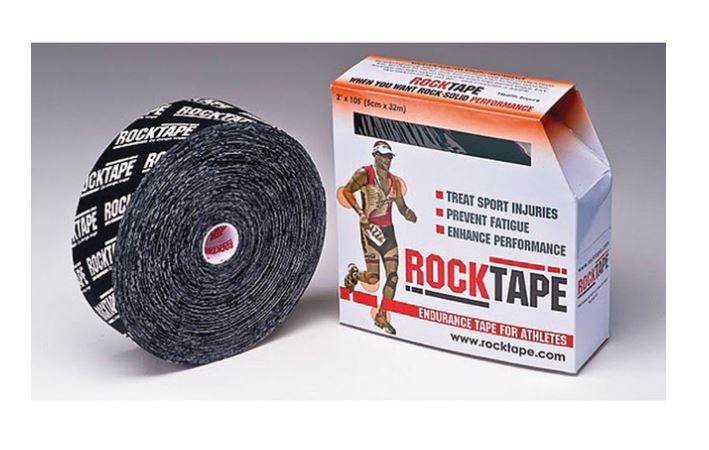 NEW! ROCKTAPE #2 STANDARD, 2" X 105' ROLL, BLACK