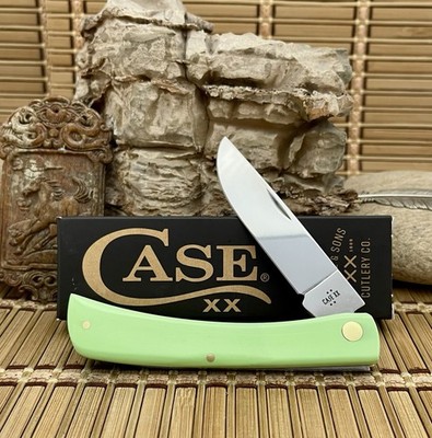 Case XX USA 2026 Smooth Mint Green 63837 Large Sod Buster Knife
