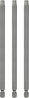 3 StüCk T40 Torx Bit Set Schraubendreher Bitsatz 1/4 Zoll Sechskantschaft 150Mm