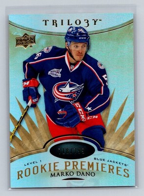 2014-15 Upper Deck Trilogy #107 Marko Dano SN,RC Columbus Blue Jackets