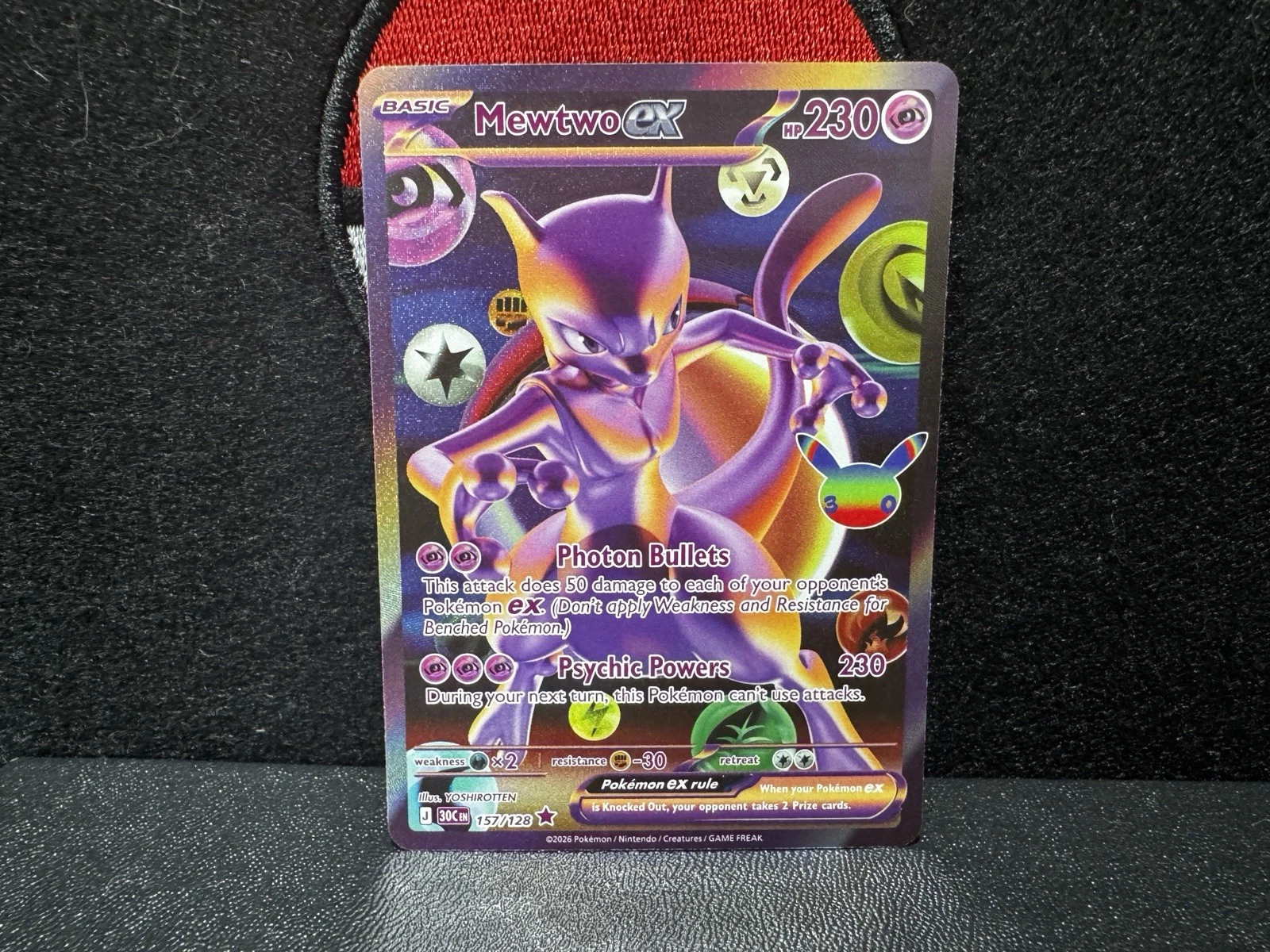 Deal for Pokemon English - Mewtwo EX 157/128 30th Anniversary Set - MINT
