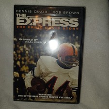 THE EXPRESS THE ERNIE DAVIS STORY DVD Staring Dennis Quaid RobBrown SportsBXG-69