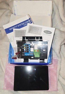 Carrier Infinity System Control Smart Thermostat SYSTXCCITC01-C Black New Open