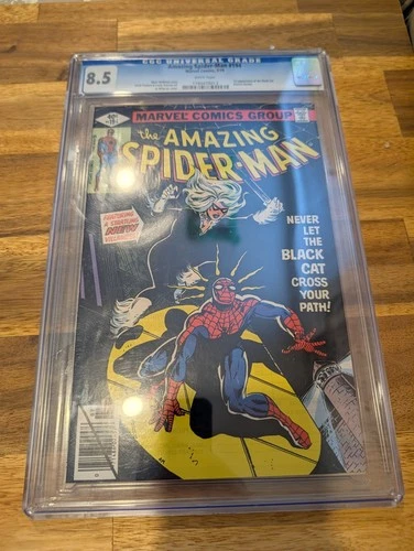 Amazing Spider-Man #194 CGC 8.0 1st App Black Cat!
