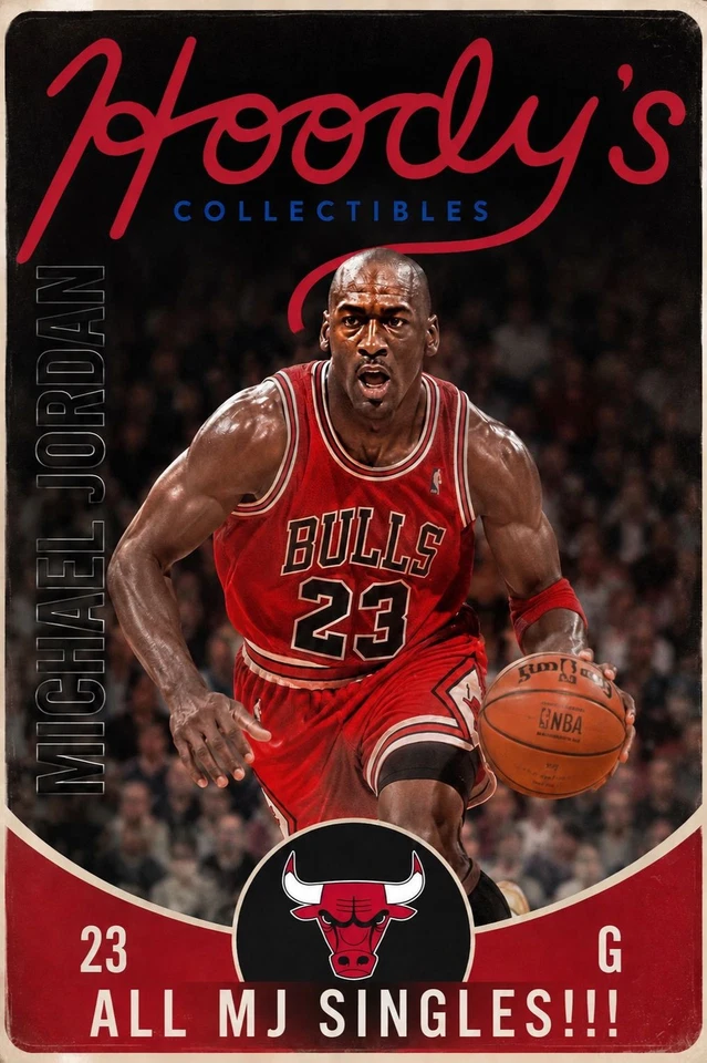 💯🐂🏀❤️🔥MICHAEL🐐JORDAN🐐SINGLES🐐ONLY!!!🔥❤️🏀🐂💯