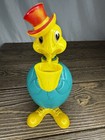 Vintage Plastic Top Hat Duck Squirting Toy Green Teal Turtle Body — photo 2