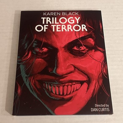 Trilogy of Terror (Blu-ray, 1975) Kino Lorber Karen Black Slipcover OOP Like New