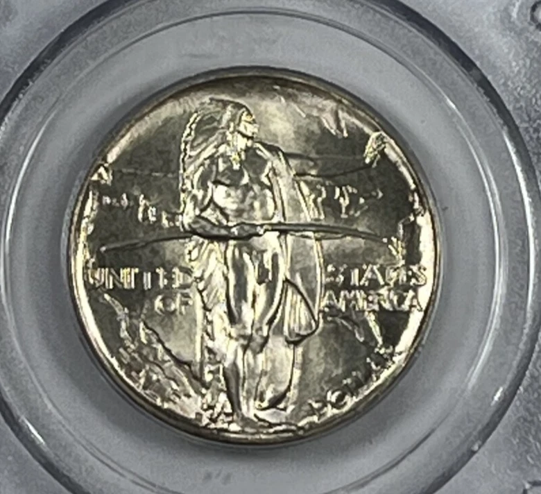 1937-D Oregon Trial Commemorative Half Dollar : PCGS MS67   OGH - Image 3 of 4