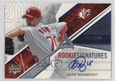 2006 SPx Rookie Signatures 250/999 Adam Wainwright #146 Auto 1m2q