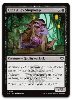 Ulna Alley Shopkeep #103 (NM) Secrets of Strixhaven SOS Magic MTG